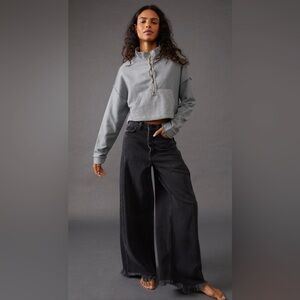 Free People Old West Slouchy Jeans Panther